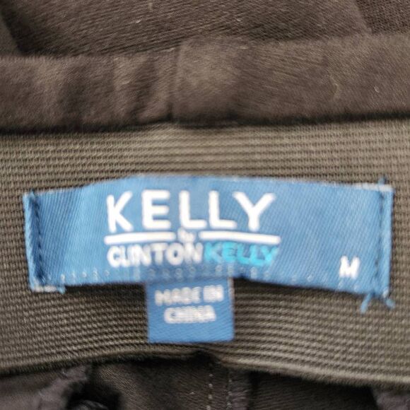 Navy and Black Leggings Bundle of 2 Stretch Pants Medium Clinton Kelly Leggings - Picture 8 of 8